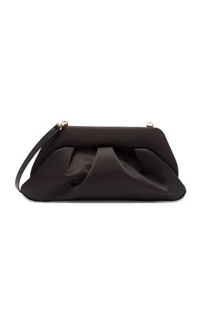 Clutch Emera Satin nero THE MOIRE' | TMFW25EMRSA1BLACK